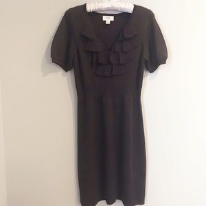 LOFT Sweater Dress Deep Plum Size XS